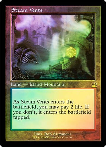 Steam vents foil retro - , retro*