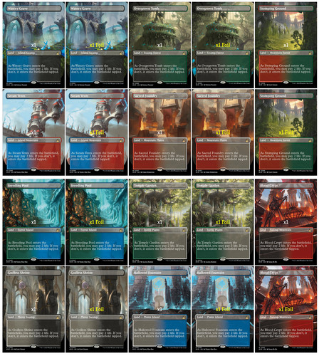 Mtg borderless ravnica - mtg,