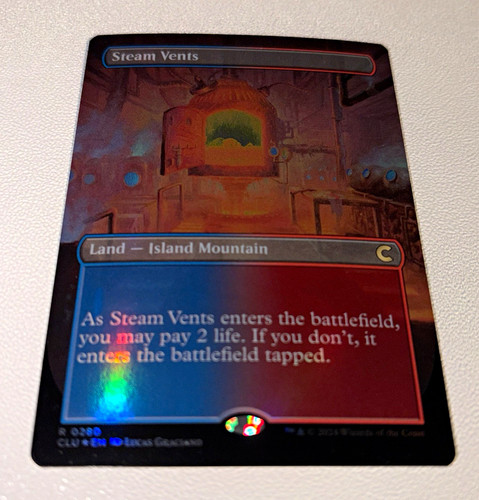 Steam vents foil rare - vents, land